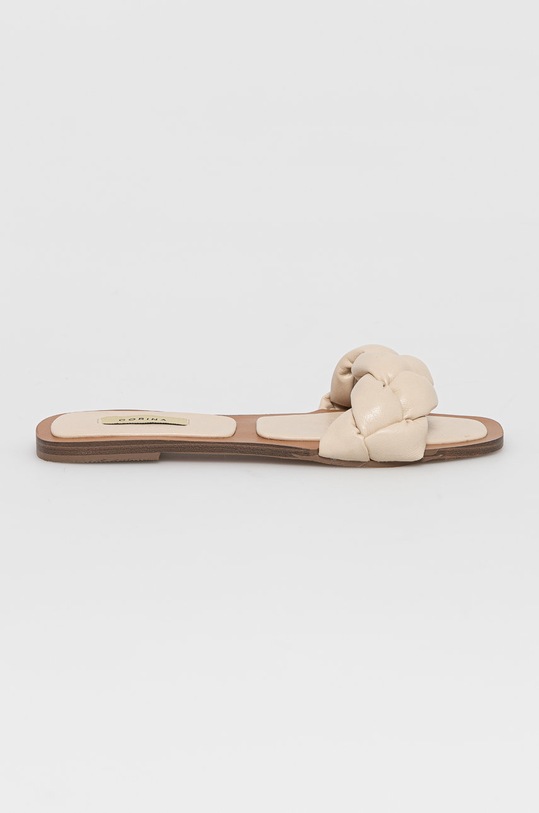 Answear Lab Klapki syntetyczny beżowy C1480.1.DA