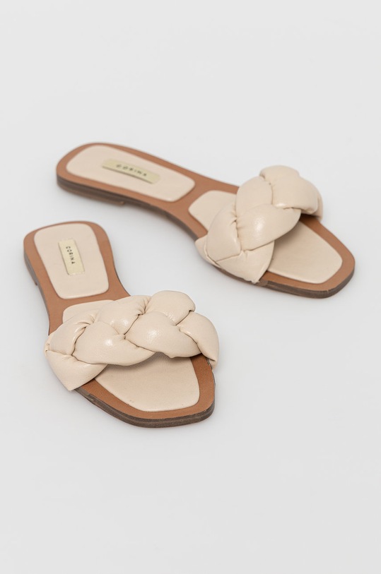 Answear Lab Klapki C1480.1.DA beżowy WW21