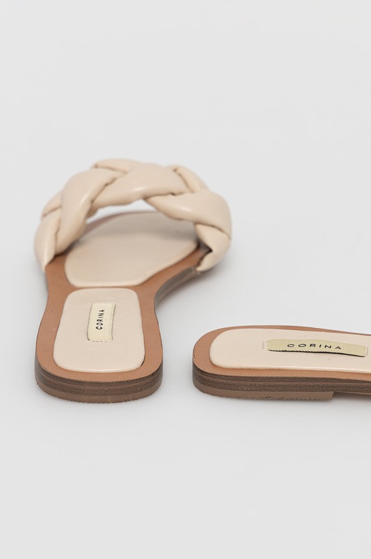 Obuwie Answear Lab Klapki C1480.1.DA beżowy