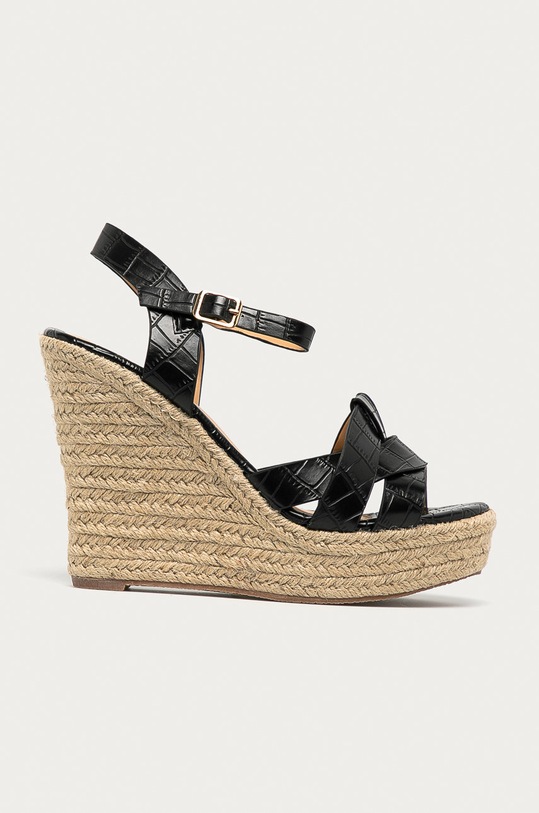 Answear Lab Sandały imitacja skóry licowej czarny HY.81.MB