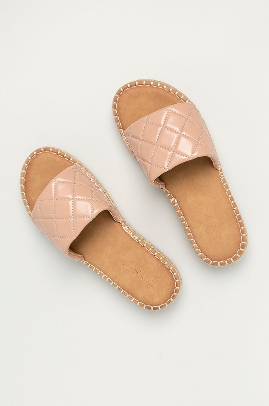 Answear Lab Klapki 1BP.0403.1.DA beżowy WW21