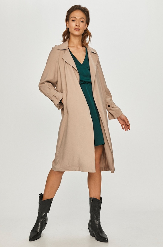 Answear Lab - Kabát nem bélelt bézs Y5008.MB