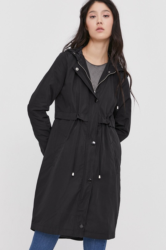 Parka Answear.LAB nezateplené černá T24.802.1.DA