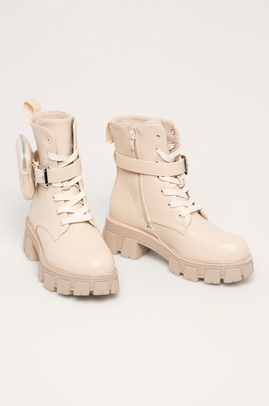 Answear Lab - Workery 7706.TG beżowy WW21