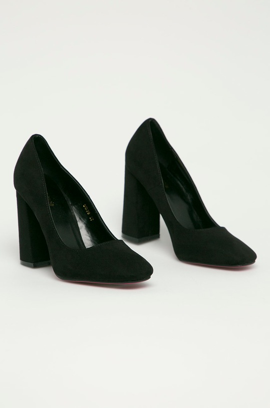 Answear Lab - Czółenka Colour Cherie SQ39.DA czarny WW21