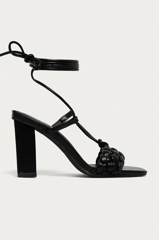 Answear.LAB - Sandále Ciaodea imitácia kože čierna 2F2L.DA