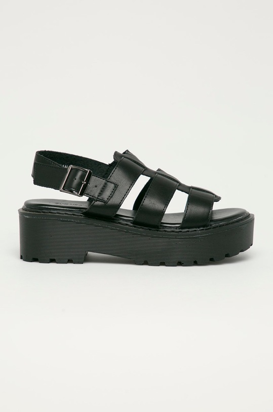 Answear Lab sandały 5-8 cm czarny 1AN.0132.DA