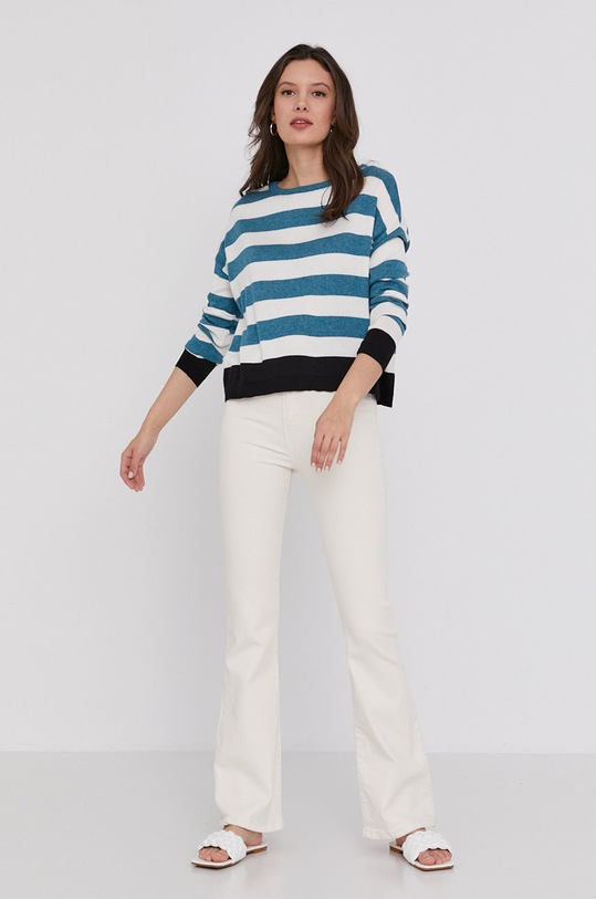 Answear Lab Jeansy 30408.DA biały WW21