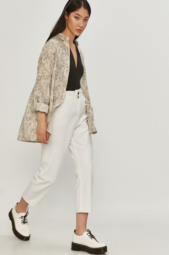 Nohavice Answear.LAB 21Y72169.1.DA biela WW21