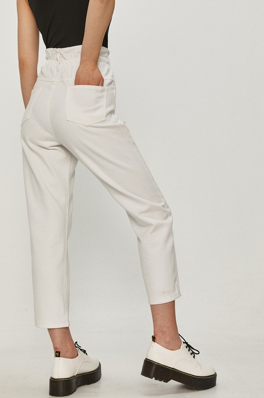 Oblečenie Nohavice Answear.LAB 21Y72169.1.DA biela