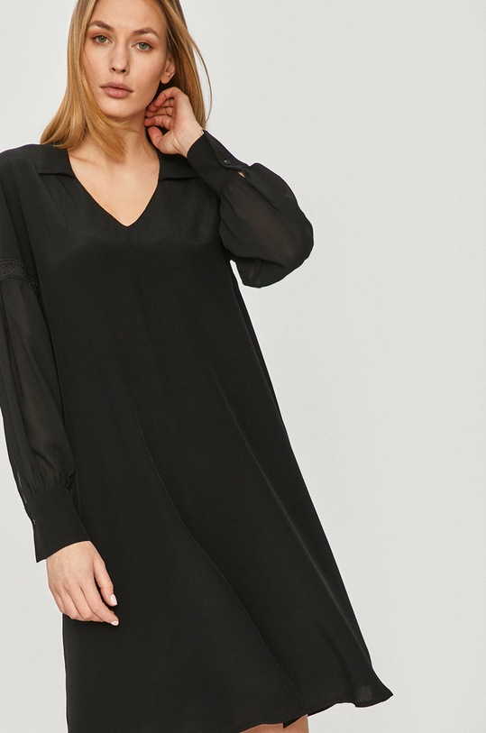 Answear Lab - Sukienka casual czarny ALI.5.MB