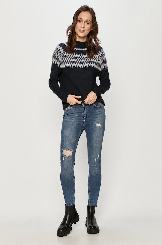Answear Lab - Pulover M34.DA bleumarin WW21