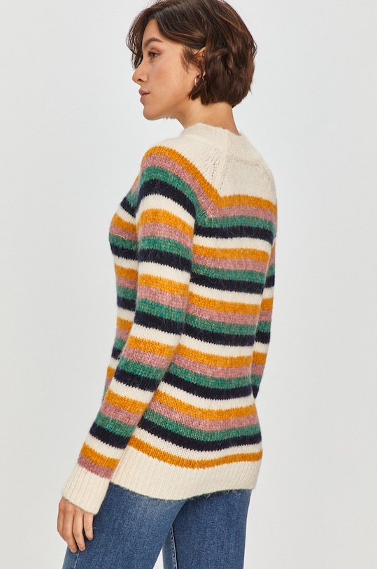 Odzież Answear Lab - Sweter z domieszką wełny WW21.SWD041 multicolor