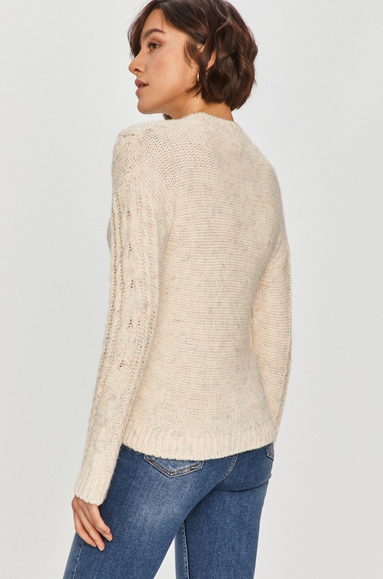 Odzież Answear Lab - Sweter z domieszką wełny WW21.SWD042 beżowy
