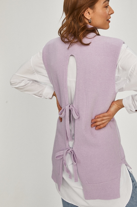 Answear Lab - Kamizelka pozostałe fioletowy 11056.MB