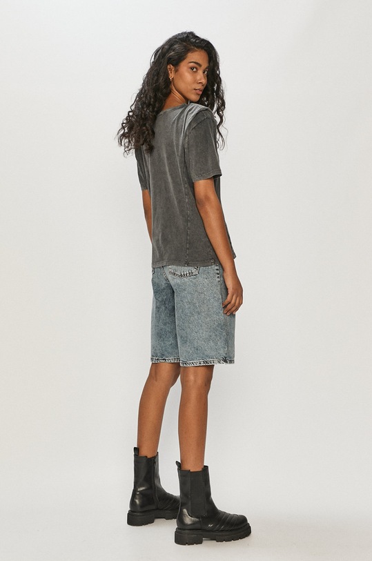 Rifľové krátke nohavice Answear.LAB 6057.1.DA modrá WW21