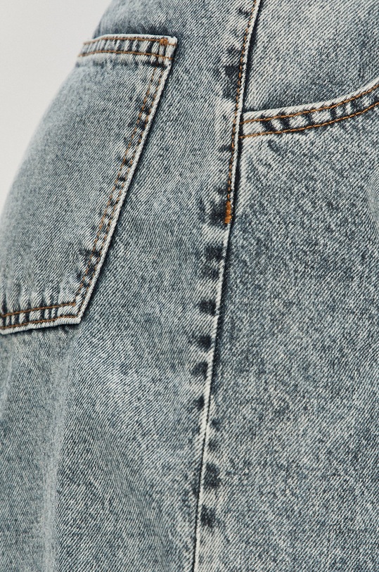 Rifľové krátke nohavice Answear.LAB 6057.1.DA modrá