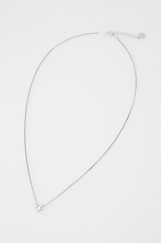 Answear.LAB - Ezüst nyaklánc és fülbevaló PPR2.KR ezüst WW22