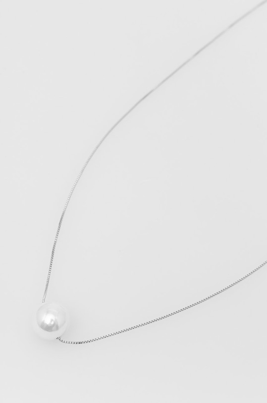 Аксесуари Срібне кольє Answear Lab PGAR755.10.AA срібний
