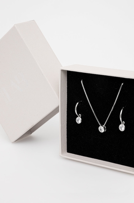 Answear.LAB naszyjnik i kolczyki srebrne srebrny PPAC2.PPRC8.AA