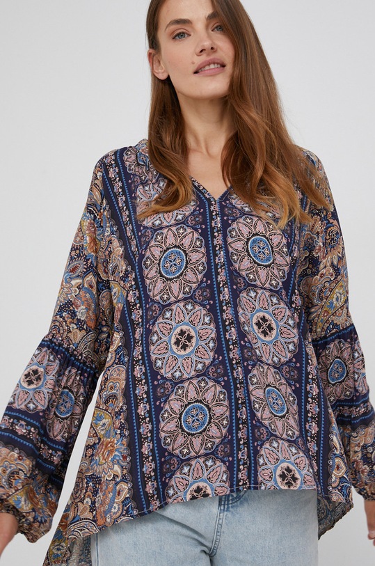 Answear Lab Bluzka niebieski 2588.1KR