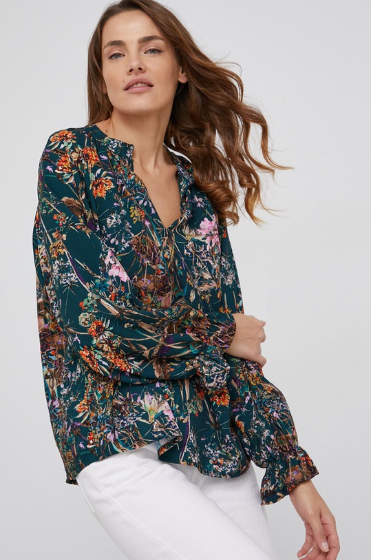 Answear Lab Bluzka regular zielony 11817.2KR