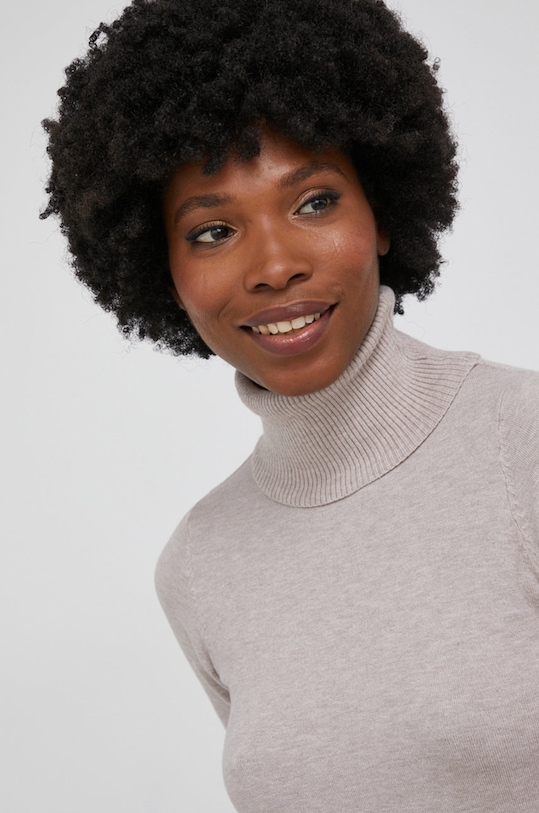 Sveter Answear.LAB rolák béžová N8507.1KR