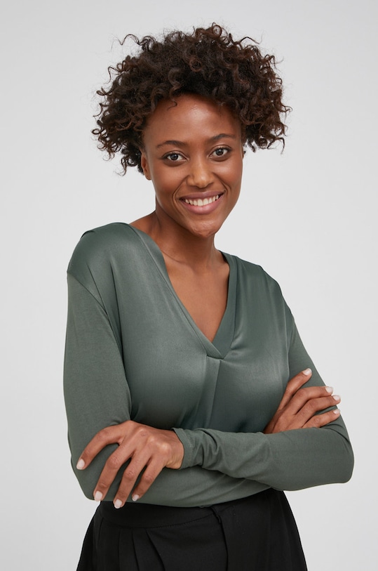 Answear Lab Bluzka zielony 13641.AJ