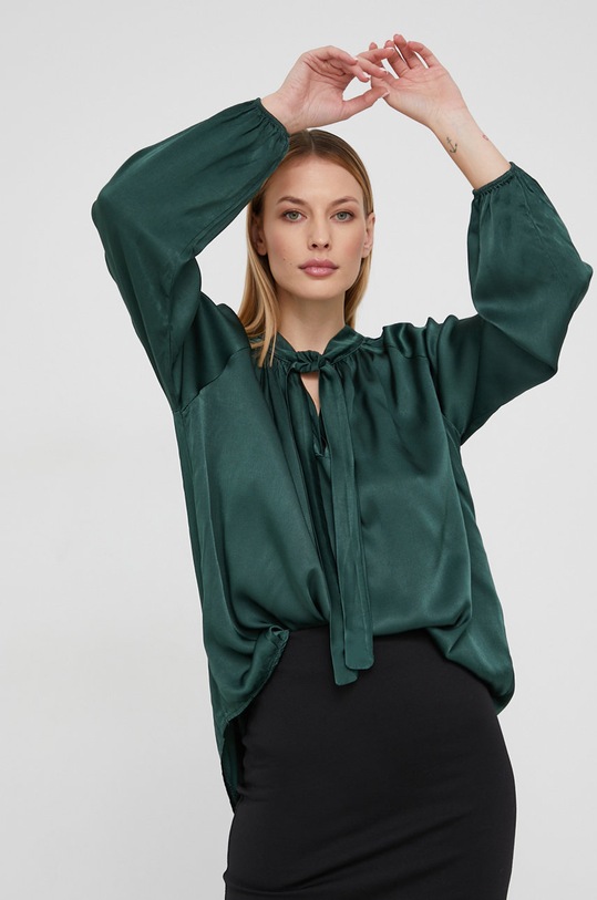 Blúzka Answear.LAB relaxed zelená 1946.3KR