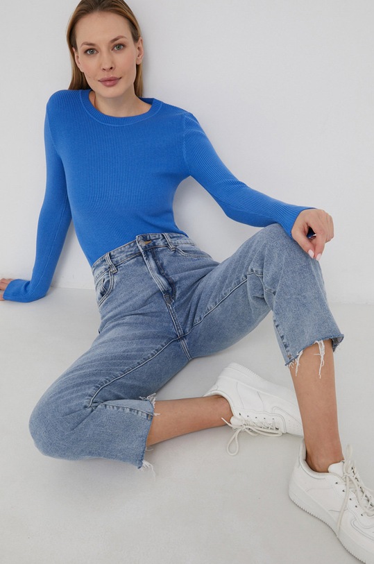 Pulover Answear.LAB F3525B.1.AJ plava WW22