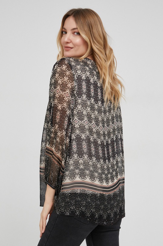 Îmbrăcăminte Answear Lab - Bluza de matase 09030D.1KR negru