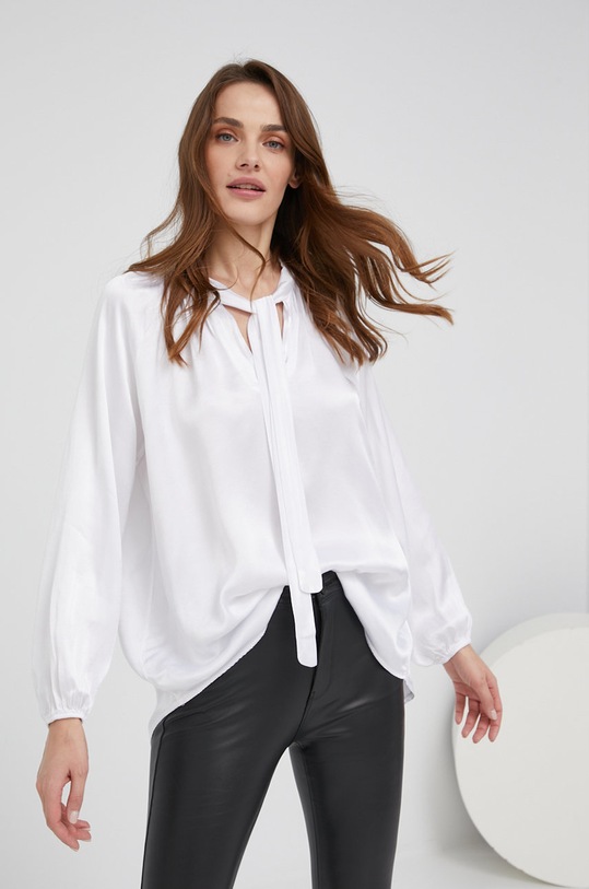 Blúzka Answear.LAB relaxed biela 1946.3.1KR