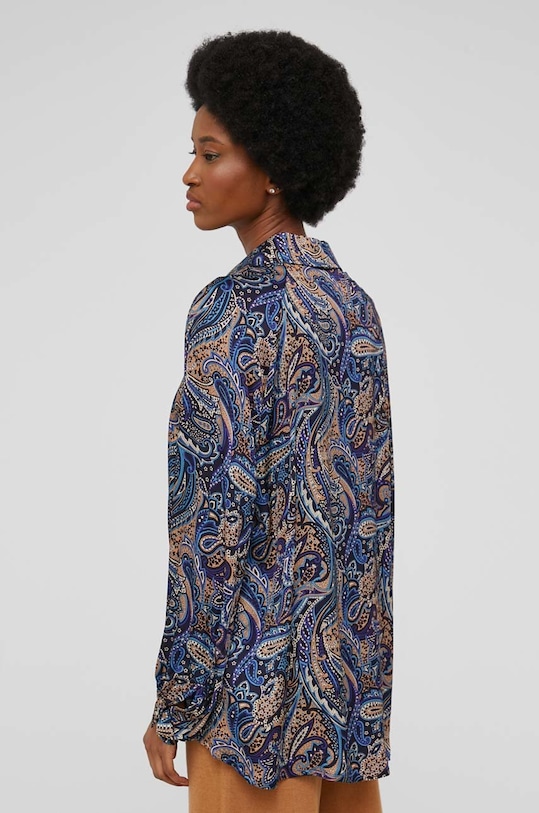 Oblečenie Hodvábna blúzka Answear.LAB G11447.3.KR modrá