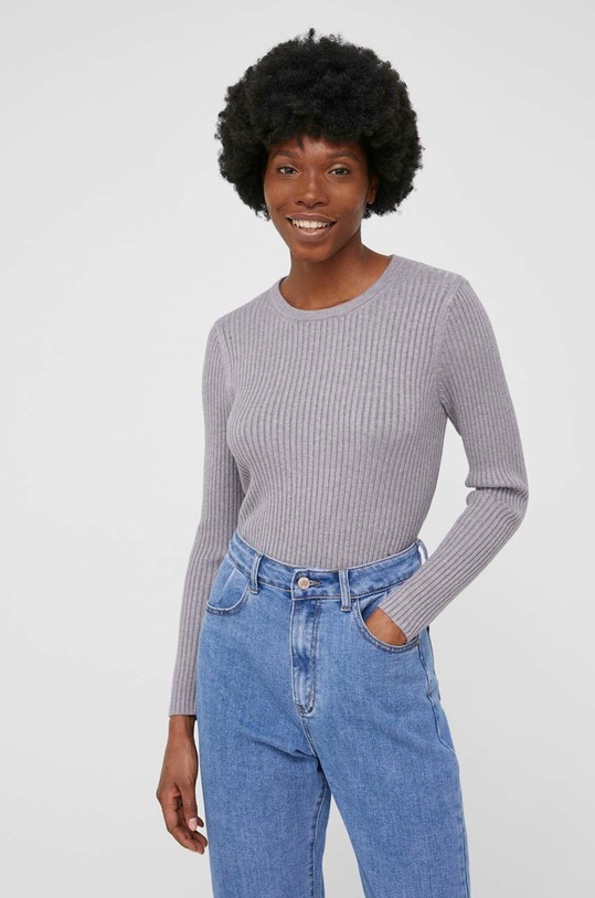 Sveter Answear.LAB okrúhly sivá 8217602.K