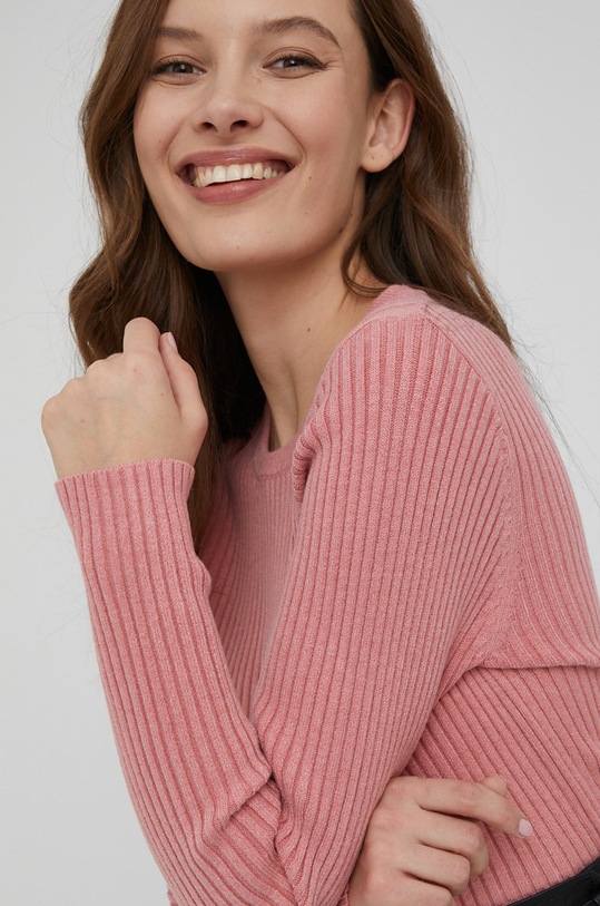 Answear Lab sweter różowy 8217602.1K