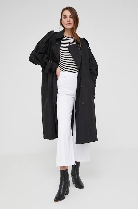 Answear Lab longsleeve 1017.2.DA czarny WW22