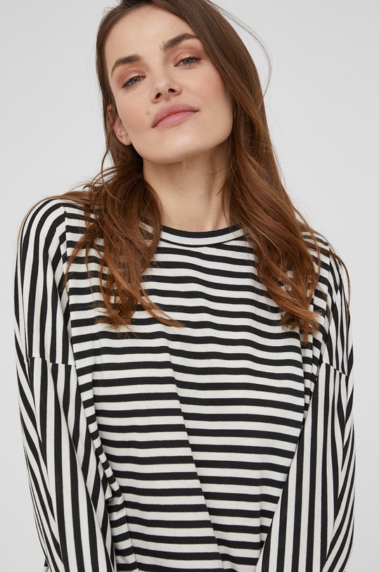 Answear Lab longsleeve czarny 1017.2.DA