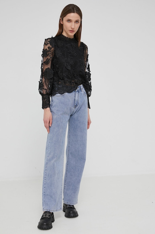 Halenka Answear.LAB 1212.DA černá WW22