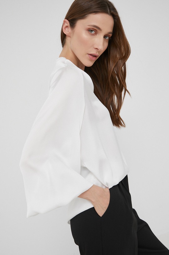 Blúzka Answear.LAB biela 0520.K