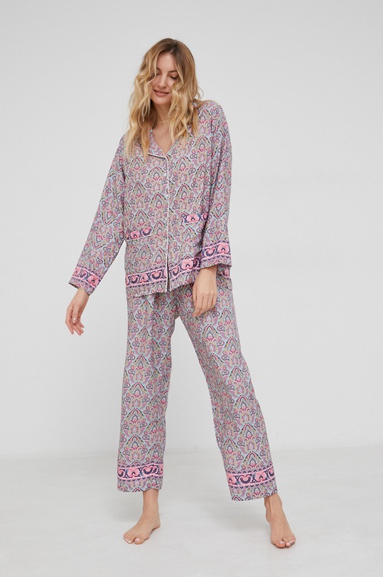 Шелковая пижама Answear Lab 7056.2KR розовый WW22