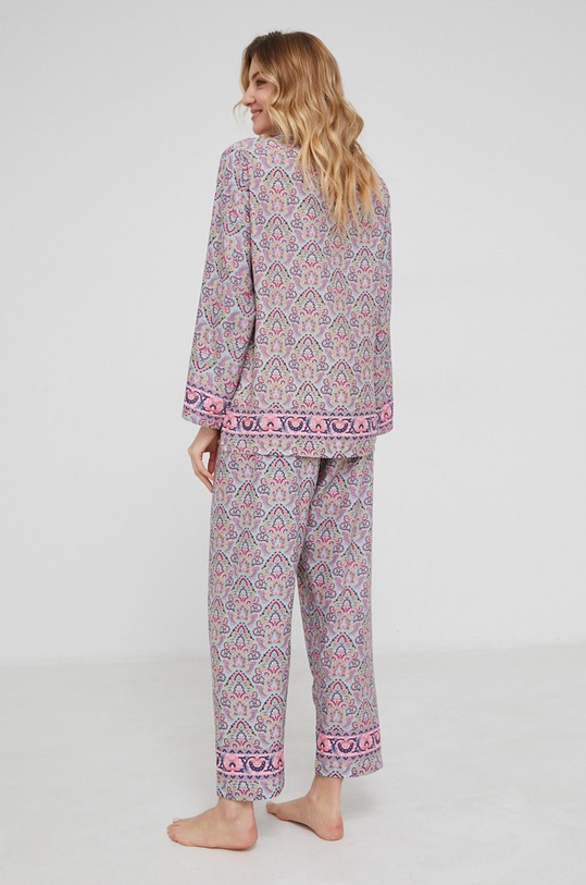 Шелковая пижама Answear Lab 7056.2KR розовый