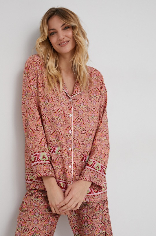 Pyžamový komplet Answear.LAB 7056.3KR červená WW22