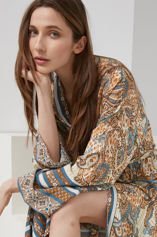 Odzież Answear Lab szlafrok 4526.1.DA beżowy