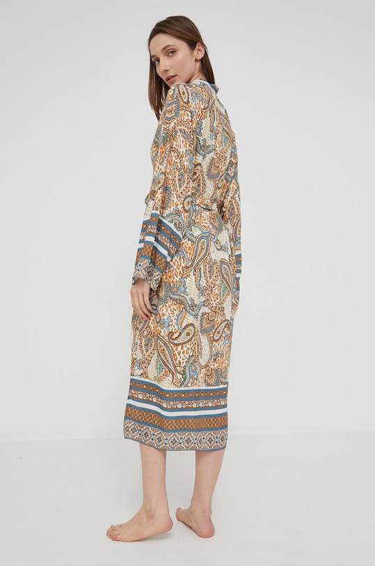 Answear Lab szlafrok beżowy 4526.1.DA