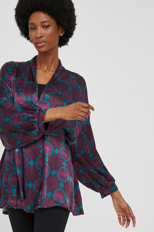 Kimono Answear.LAB látka fialová 19469.K