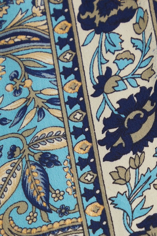 Answear.LAB selyem kimono x limitált fesztivál kollekció BE BRAVE 2212.82.AA türkiz