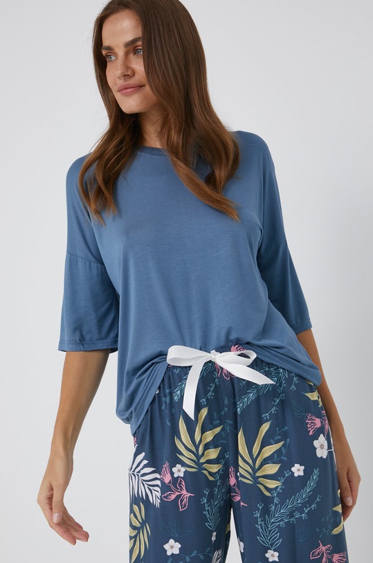 Пижама Answear Lab узор голубой pay5.DB
