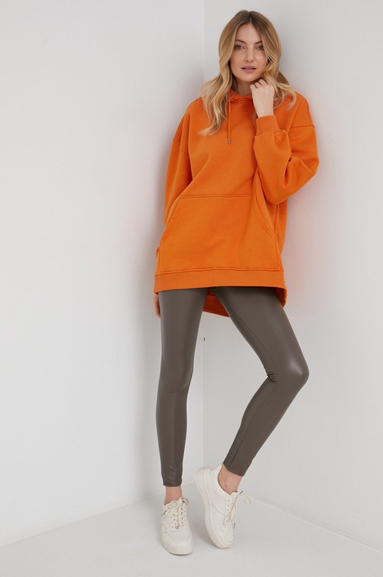 Answear.LAB - Mikina 102.2.DB oranžová WW22