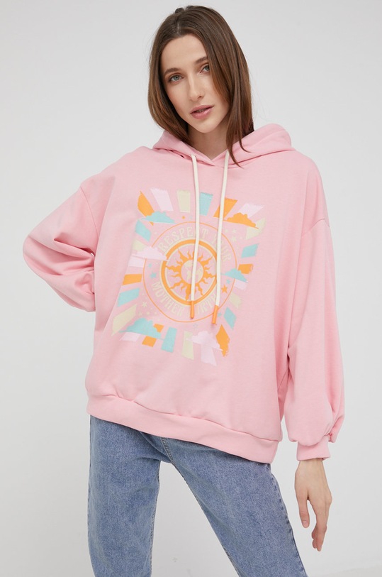 Answear Lab bluza R6008.K różowy