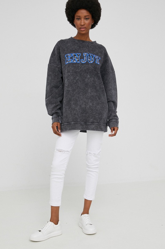 Mikina Answear.LAB VFL10059 sivá WW22